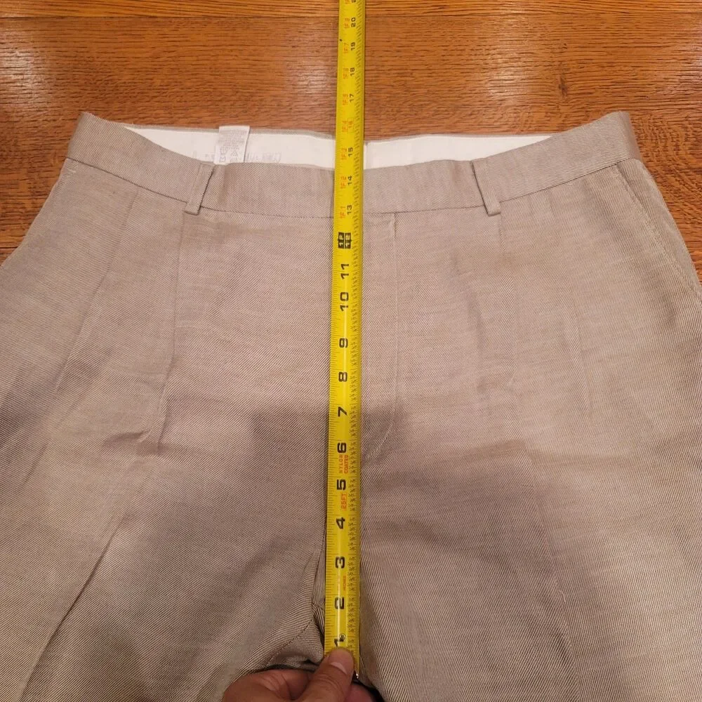 Perry Ellis Lyocell Linen Blend Men's Pants 38X32